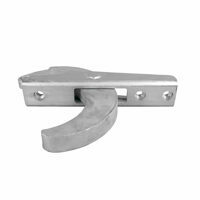 OVERSLUNG HOOK & LATCH ASSEMBLY, TWO PIECE STEEL AND ALUMINUM, SQ & STEEL DUMPS