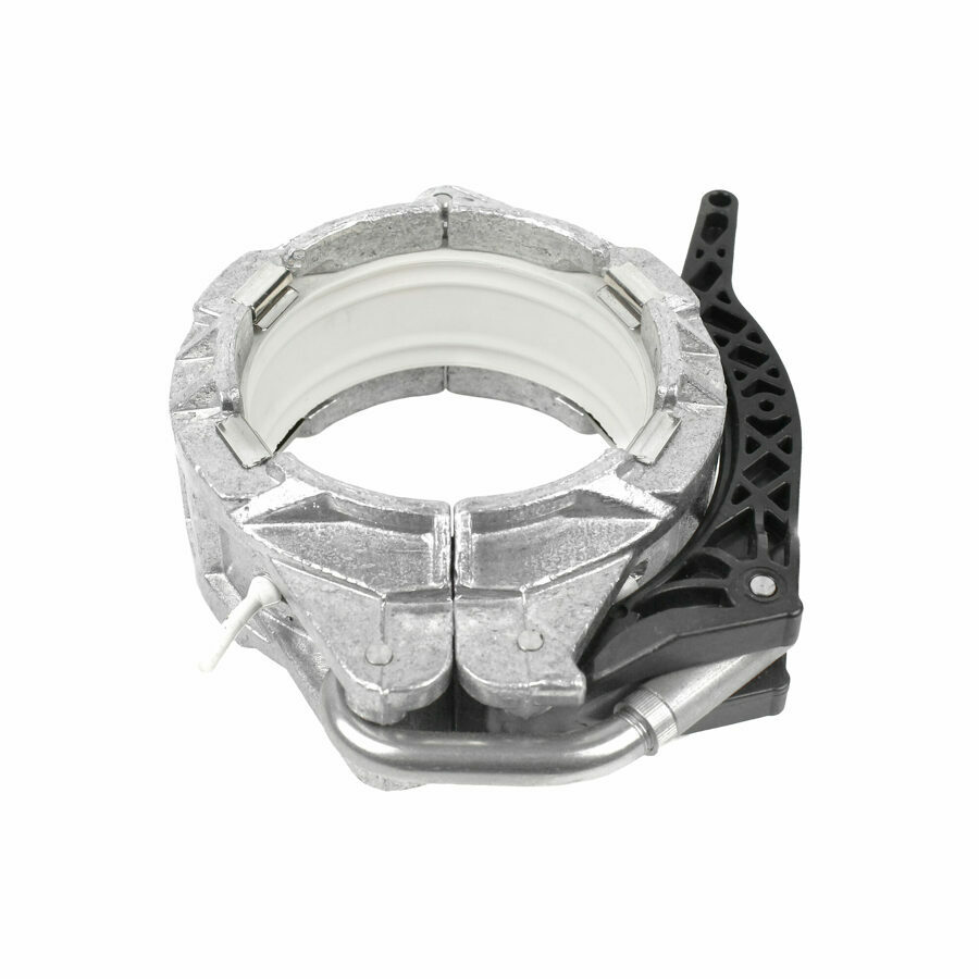 ALUMINUM COUPLER 4", A1 W/ SPLIT GASKET, CAM HANDLE