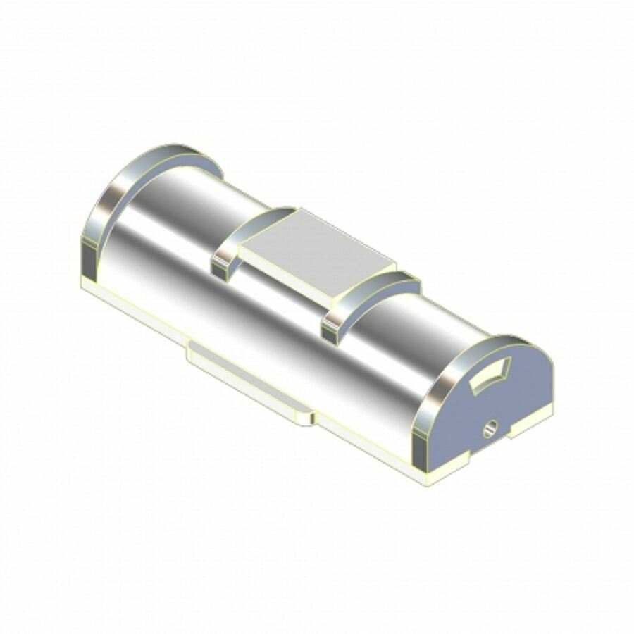 FABRICATED U BOLT SPACER BLOCK, GALVANIZED