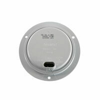 LAMP, 4" SUPER 44 LED, YELLOW ROUND, 60 DIODE, FRONT/PARK/TURN GRAY POLYCARBONATE FLANGE MOUNT