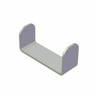 FORMED TARP CATCH, 1/4" INCH THICK