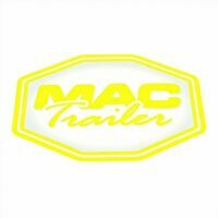 DECAL SMALL YELLOW MAC LOGO 7" X 10"
