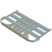 COUPLER, MOVING FLOOR/TIPPER 36 IN KP, 102 W, 3/8 RAISED WIDE APPROACH GALVANIZED