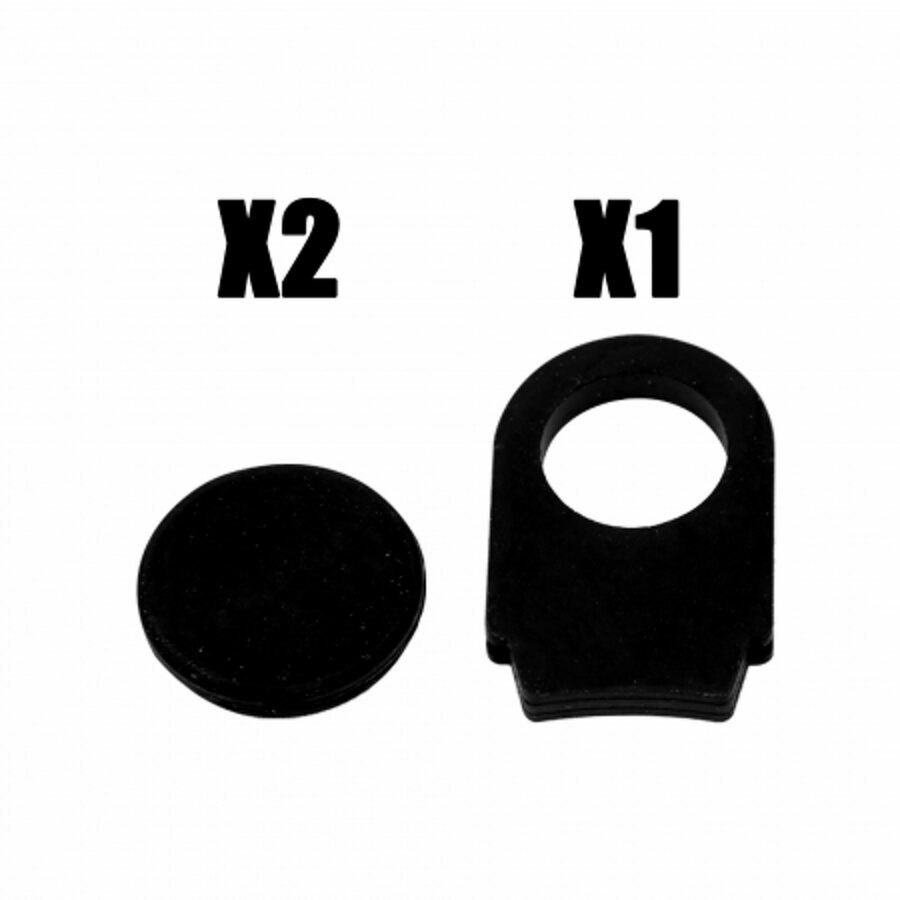 DUST COVERS, 16.5" FOR 5" AXLE