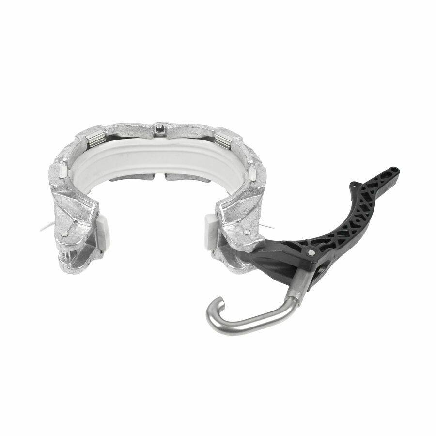 ALUMINUM COUPLER 4", A1 W/ SPLIT GASKET, CAM HANDLE