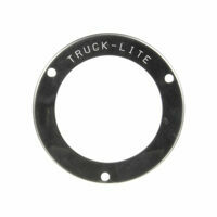 SECURITY RING FOR MODEL 10, 2-1/2" MOUNTS, USED IN ROUND SHAPE LIGHTS, SILVER STAINLESS STEEL