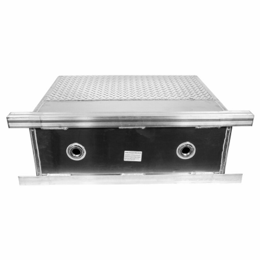 HYDRAULIC TANK, ALUMINUM UPRIGHT, 50 GALLON W/ MOUNTING KIT