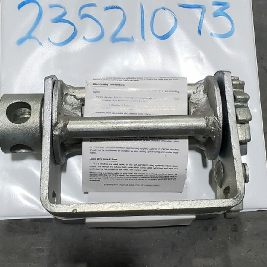 WINCH DBL L 3-BAR ZINC, PACIFIC CARGO 7530-TR-ZP (23521073)