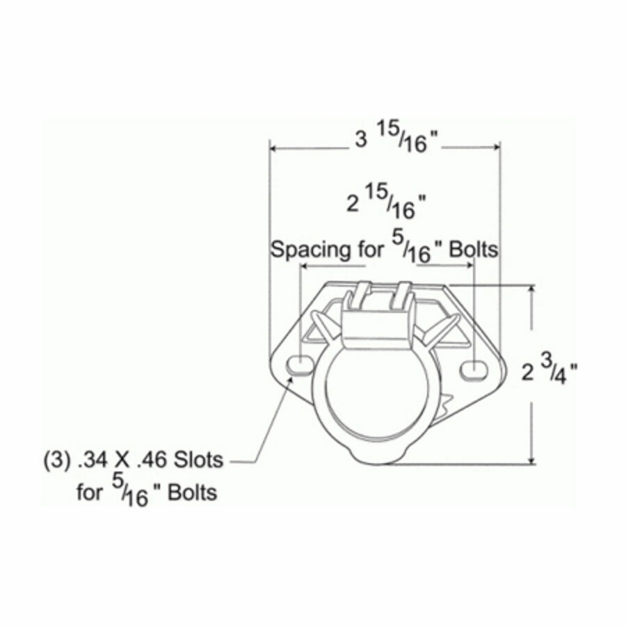 RECEPTACLE, ULTRA PIN GROTE