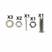 GATE CYLINDER ASSEMBLY, WITHOUT MOUNTING BRACKET