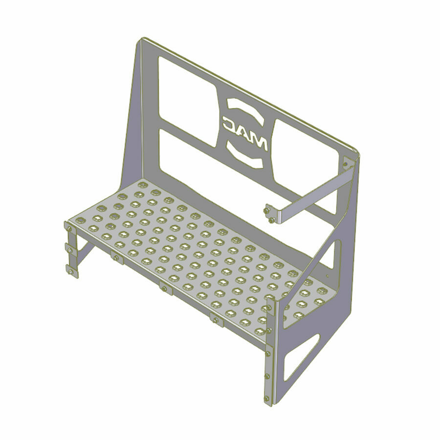 CATWALK ASSEMBLY, 22" X 60" DRIVER SIDE ACCESS W/ SAFETY BRACE