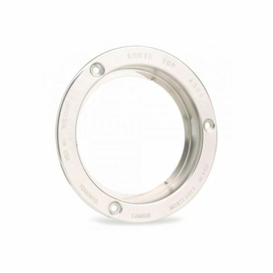 FLANGE, 4" SS ANTI-THEFT MOUNTING BRACKET