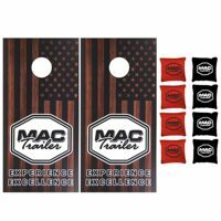 MAC TRAILER CORNHOLE GAME SET