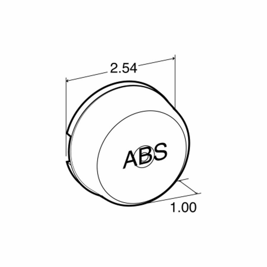 LAMP, AMBER "ABS" BULB 10 SERIES