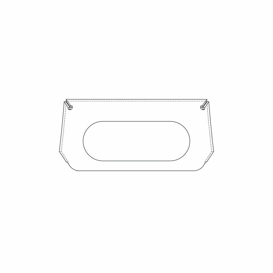 LIGHT BRACKET .125 X 2.75 X 4.50 X 9.87 BUFF 55 OV