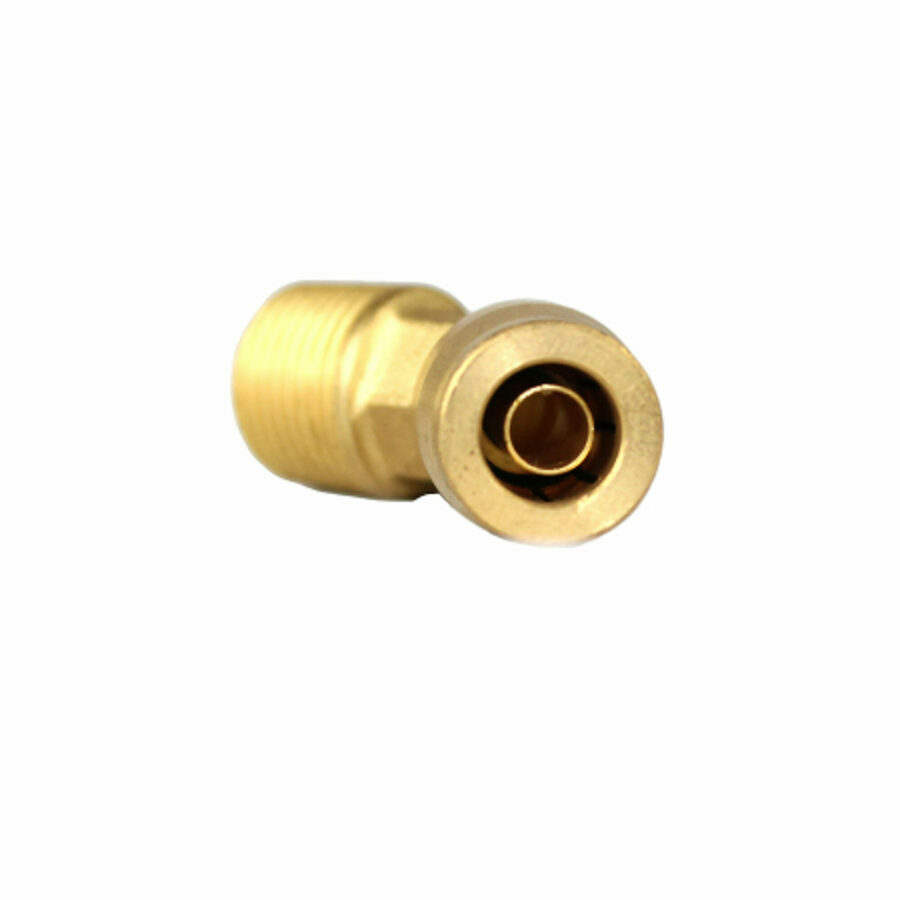 ELBOW, 3/8T 3/8P 45 DEGREES BRASS NTA
