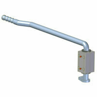 HANDLE ASSEMBLY STAINLESS, MANUAL TAILGATE, SMOOTH SIDE MOVING FLOOR