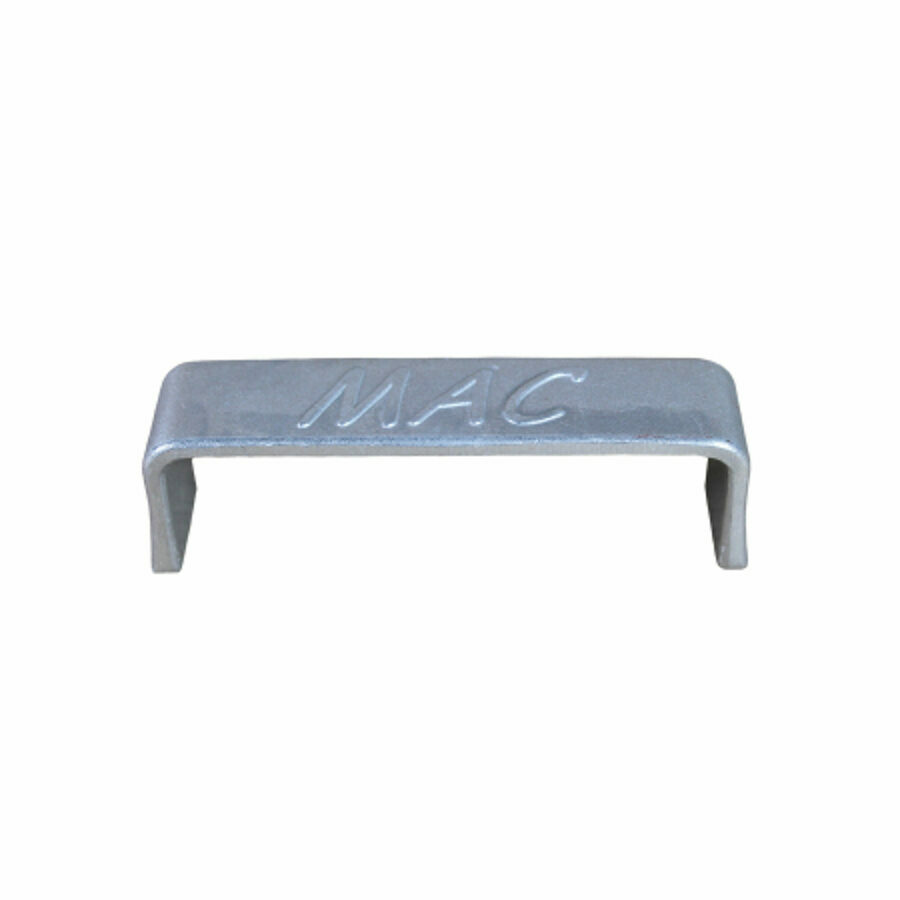 CASTING, ALUMINUM SHOVEL BRACKET W/ MAC LOGO