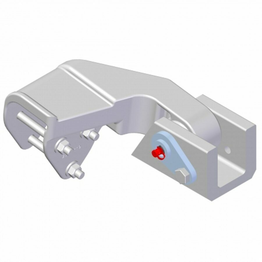 HINGE ASSEMBLY SMOOTH SIDE, OVERSLUNG DRIVER SIDE