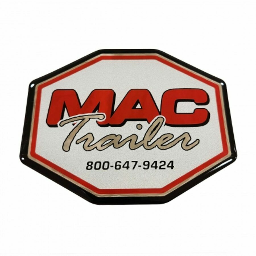 MAC LOGO DECAL 4"