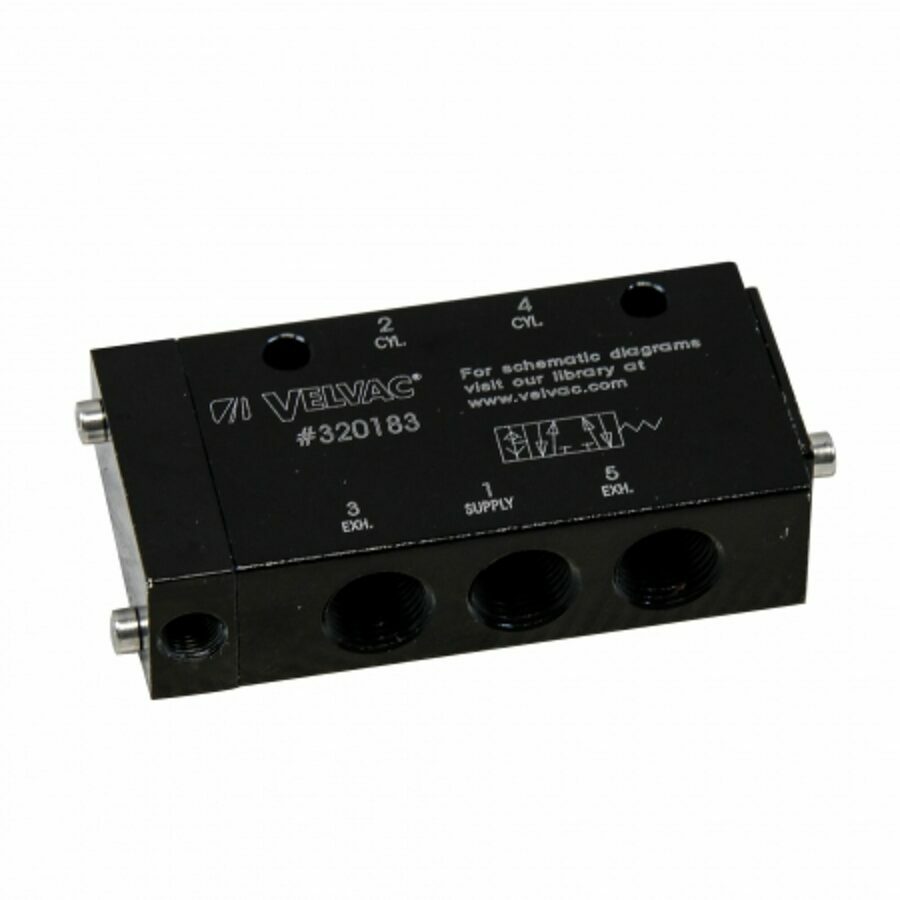 VALVE, NORGREN AIR 4-WAY 3/8" PORT