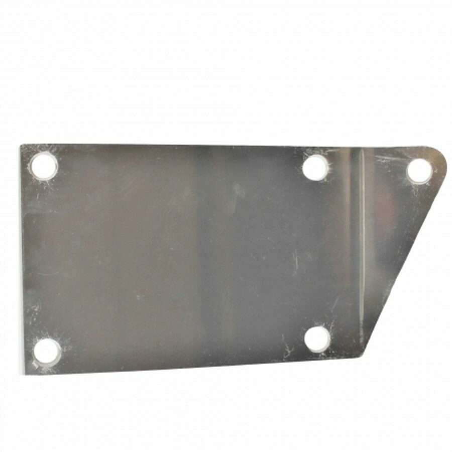 DOLLY BRACE, PASSENGER SIDE, ALUMINUM 1/2 ROUND, ALUMINUM JOST DOLLY