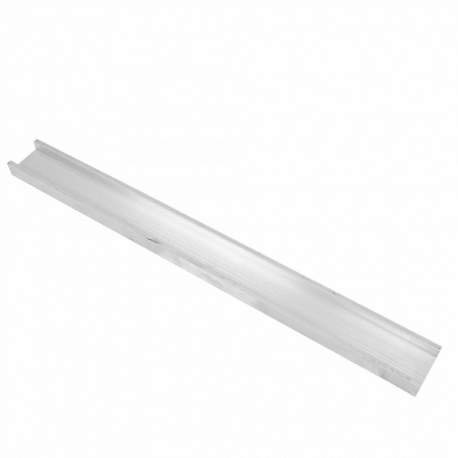 ALUMINUM CHANNEL, 2" X .750 X 21"