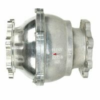 CHECK VALVE 4" OPTIMA, ALUMINUM CONICAL POPPET