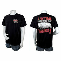 T-SHIRT TANKER BLACK 2X "CLEARANCE"