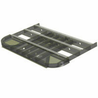 COUPLER ASSEMBLY,  96" WIDE 3/8" LOW PROFILE W/ 36" KINGPIN, BLACK FOR MOVING FLOOR/TIPPER