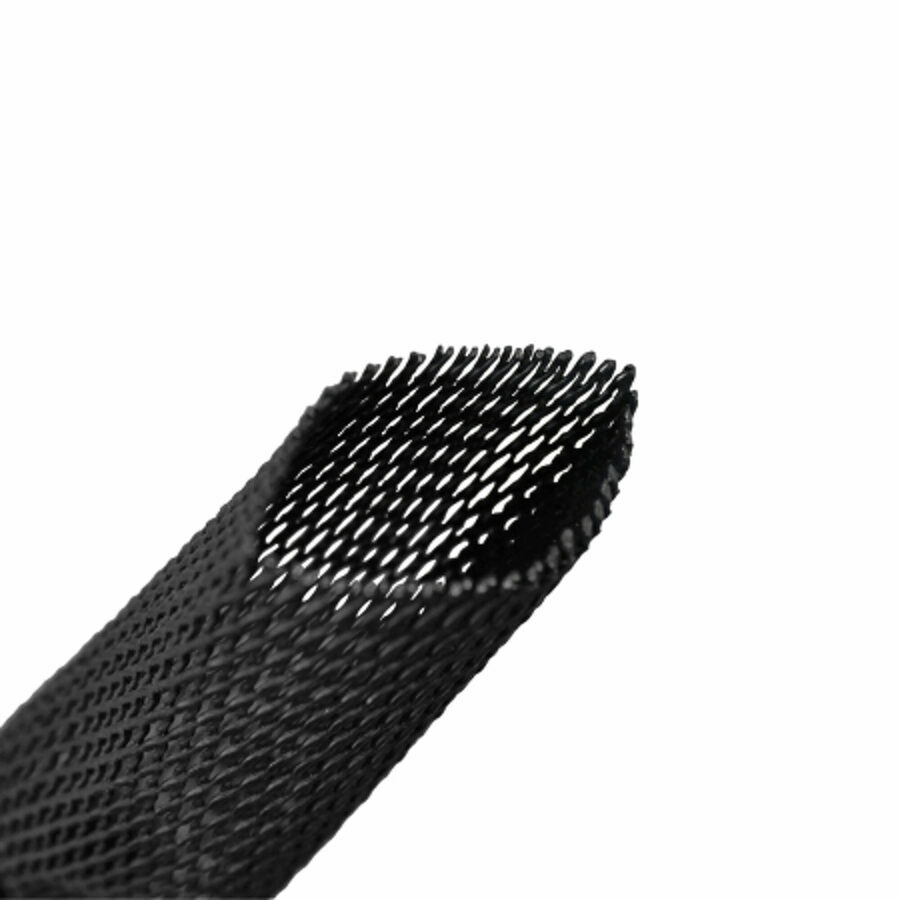 BLACK PLASTIC MESH-CHAINGUARD, 1-1/2" ROUND