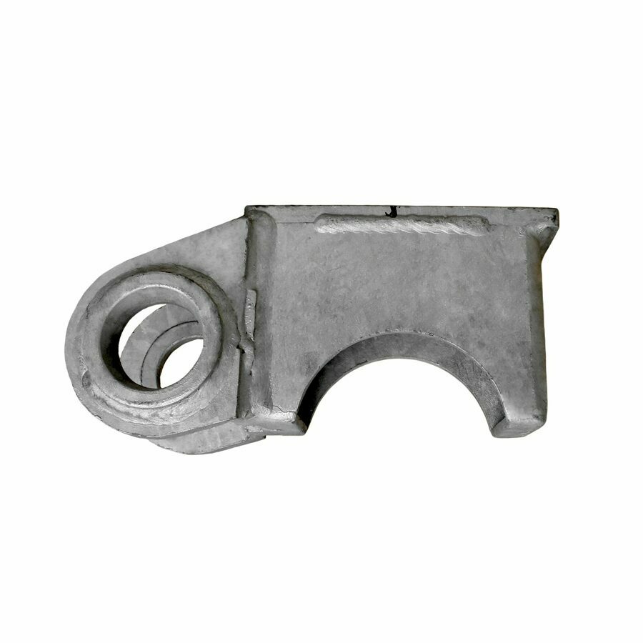 AXLE SEAT, 5" ROUND GALVANIZED, 3-1/4" FABRICATED