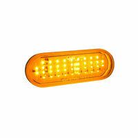 LAMP LED, FRONT OR REAR TURN, AMBER W/ CLEAR LENS