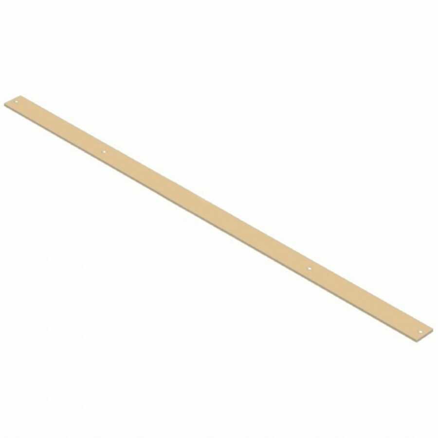 SLIDER PAD, 1/2" X 4" X 100" NATURAL UHMW