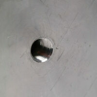 GATE CYLINDER ASSEMBLY, WITHOUT MOUNTING BRACKET