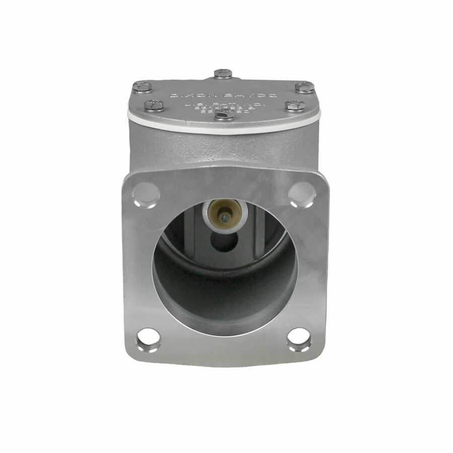 SWING CHECK VALVE 3" WITH SILICONE POPPET AND SPRING