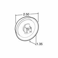 TRUCK-LITE, 8 DIODE, 2-1/2", MODEL 10 LOW PROFILE, 10 SERIES