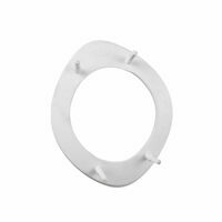 GASKET WHITE 5", FOR BOTTOM DROP HOOPER TEE