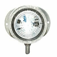 CLEAR MULTI-VOLT SINGLE DIODE LED LAMP W/SWITCH
