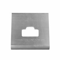 CHANNEL HOOK TIE (J HOOK) FOR CHAIN ONLY, SMALL CUTOUT