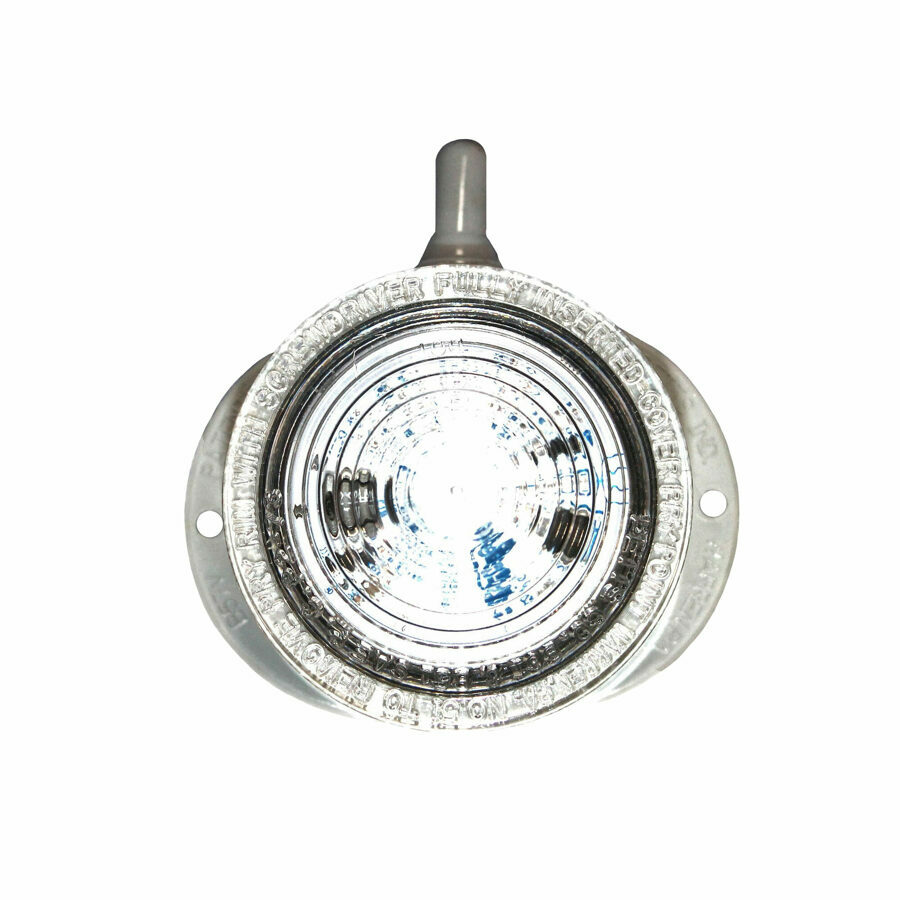 CLEAR MULTI-VOLT SINGLE DIODE LED LAMP W/SWITCH
