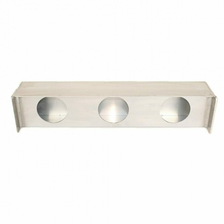 THREE HOLE LIGHT BOX, PASSENGER SIDE, NO END HOLES HEIL