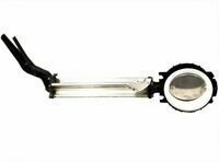 BUTTERFLY VALVE 6", BLACKMAXX, ALLO DISC, WHITE SEAL, 18" EXT. HD ALUMINUM HANDLE