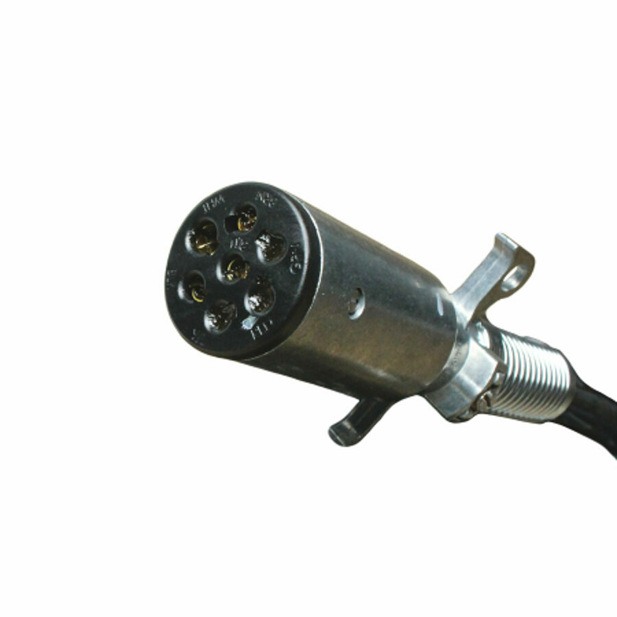 7 WAY LIGHT HARNESS SPRING, CORD MALE ENDS 12', TRUCK-LITE 97151 (263717151)