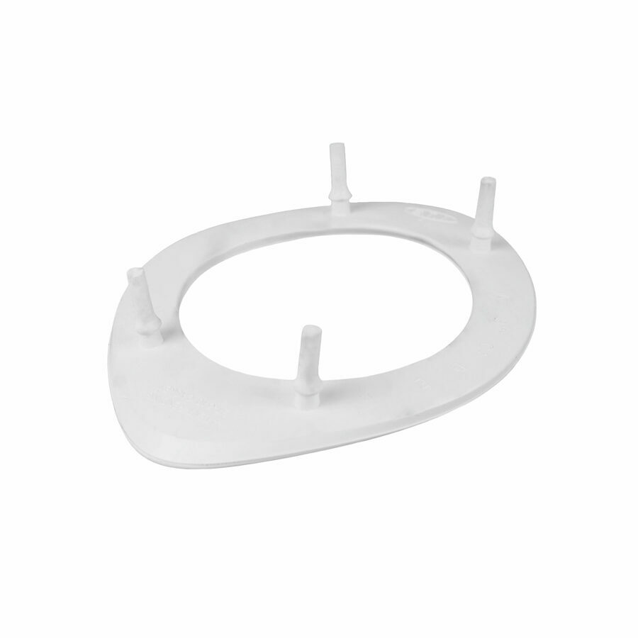 GASKET WHITE 5", FOR BOTTOM DROP HOOPER TEE