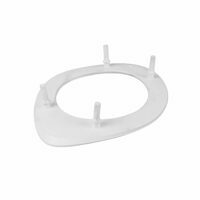 GASKET WHITE 5", FOR BOTTOM DROP HOOPER TEE