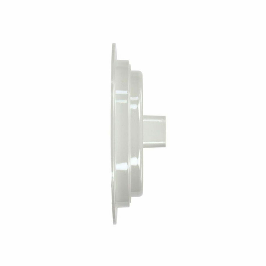 BACK UP LIGHT, SUPER 44 LED, 4" ROUND 6 DIODE, CLEAR POLYCARBONATE LENS, GRAY FLANGE MOUNT