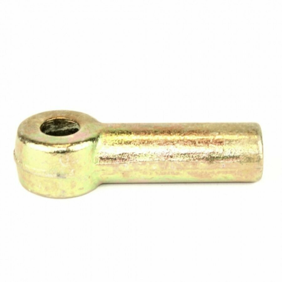 ROD END, EYE GATE LINKAGE, FORGE A-36 GOLD ELECTRO PLATED, LEFT HAND THREAD