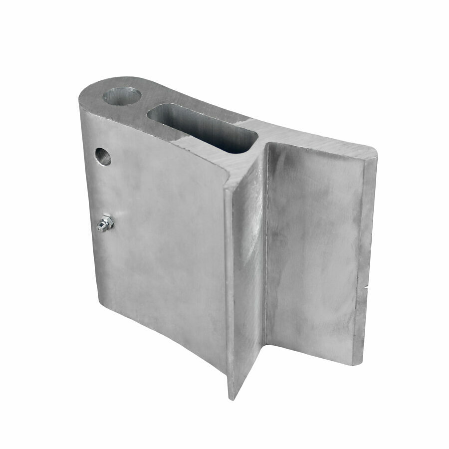 GATE HINGE, OSS SLIDE & LOCK, MACHINED TO BE LIKE 55000072, SHEET & POST ON SHEET & POST