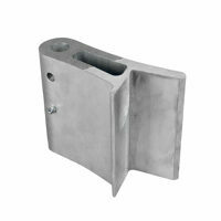 GATE HINGE, OSS SLIDE & LOCK, MACHINED TO BE LIKE 55000072, SHEET & POST ON SHEET & POST